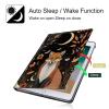 BPQOJB for Kindle Paperwhite 11th Gen 2021 6.8 inch Case - Signature Edition with Adjustable Stand & Auto Wake/Sleep Feature - Smart Protect Cover - Fox and Moon view 3