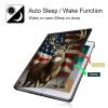 BPQOJB for Kindle Paperwhite 11th Gen 2021 6.8 inch Case - Signature Edition with Adjustable Stand & Auto Wake/Sleep Feature - Smart Protect Cover - Flag Deer view 3