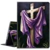 BPQOJB for Kindle Paperwhite 11th Gen 2021 6.8" - Signature Edition Case with Adjustable Stand & Auto Wake/Sleep - Purple Wood