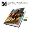 BPQOJB for Kindle Paperwhite 11th Gen 2021 6.8 inch Case with Adjustable Stand & Auto Wake/Sleep Feature - Signature Edition Horses view 3