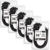 Large Zip Ties 36 inch (250 Pack), Long Zip Ties Heavy Duty with 250 lb Tensile Strength, Big Cable Ties, Black, by ANOSON view 1