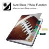 BPQOJB for Kindle Paperwhite 10th Gen 2018 - 6 inch Case with Adjustable Stand & Auto Wake/Sleep Smart Protect Cover - Ball view 3