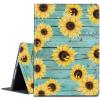 BPQOJB for Kindle Paperwhite Case - 10th Gen 2018, 6 Inch, Auto Wake/Sleep, Sunflower on The Wood view 1