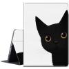 BPQOJB for Kindle Paperwhite 11th Gen 2021 6.8 inch - Signature Edition Case with Adjustable Stand & Auto Wake/Sleep Feature - Smart Protect Cover - Cute Black Cat view 1