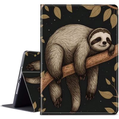 BPQOJB for Kindle Paperwhite 11th Gen 2021 6.8 inch Case - Signature Edition with Adjustable Stand & Auto Wake/Sleep Feature - Smart Protect Cover - Cute Sloth