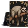 BPQOJB for Kindle Paperwhite 11th Gen 2021 6.8 inch Case - Signature Edition with Adjustable Stand & Auto Wake/Sleep Feature - Smart Protect Cover - Cute Sloth view 1