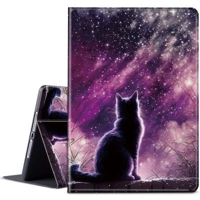 BPQOJB for Kindle Paperwhite Case - 10th Gen 2018, 6 inch, Auto Wake/Sleep, Galaxy Cat