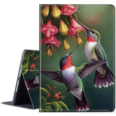 BPQOJB for Kindle Paperwhite Case - 10th Gen 2018, 6 inch, Auto Wake/Sleep, Hummingbirds