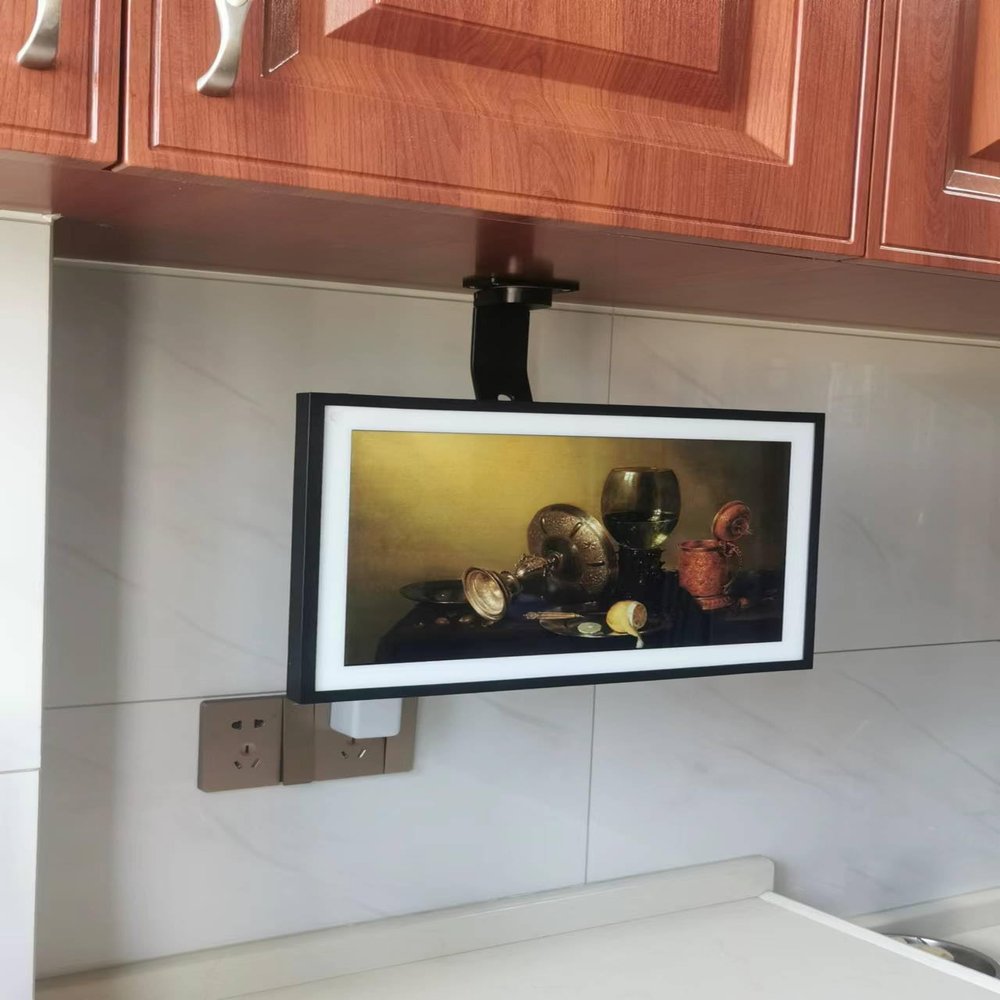 ATOPCAENRT Versatile Under-Cabinet Mount for Amazon Echo Show 15 - Save Space and Customize Viewing Angles Black 026-01 SX