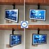 ATOPCAENRT Versatile Under-Cabinet Mount for Amazon Echo Show 15 - Save Space and Customize Viewing Angles Black 026-01 SX view 3