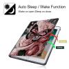BPQOJB for Kindle Paperwhite 11th Gen 6.8" Case - Signature Edition, Adjustable Stand & Auto Wake/Sleep - Pink Flower Butterfly view 3