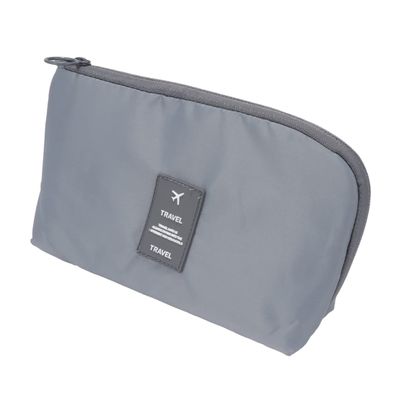 ULDIGI Portable USB Cable Storage Bag Mini Organizer Pouch for Chargers Earphones Durable Travel Carrying Case Grey Great for Daily Use and Travel Accessories
