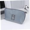 ULDIGI Portable USB Cable Storage Bag Mini Organizer Pouch for Chargers Earphones Durable Travel Carrying Case Grey Great for Daily Use and Travel Accessories view 2