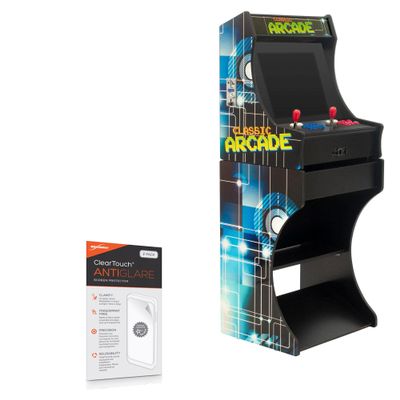 BoxWave Screen Protector Compatible with Creative Arcades 2 Player Mini Upright (19 in) - ClearTouch Anti-Glare (2-Pack), Anti-Fingerprint Matte Film Skin