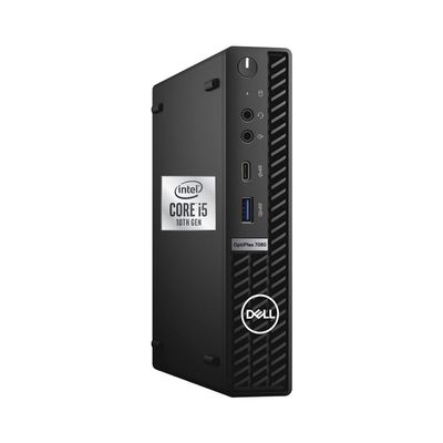 Dell OptiPlex 7080 Micro Form Factor Mini Business Desktop, Intel Core i5-10500T Processor, 32GB RAM, 2TB PCIe SSD, DisplayPort, RJ45, Wi-Fi 6, Windows 11 Pro, Black (Renewed)