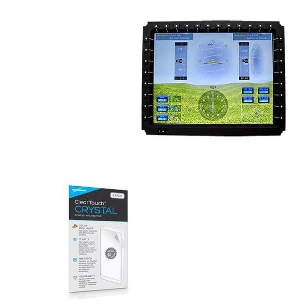 BoxWave Screen Protector Compatible with Intellisense VDT-1209 - ClearTouch Crystal (2-Pack), HD Film Skin - Shields from Scratches