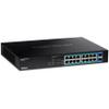 TRENDnet 18-Port Gigabit PoE+ Switch, 16 x 30W PoE+ Ports, 2 Gigabit SFP Slots, 240W PoE Budget, 36Gbps Switching Capacity, 1U 19 Rack Mountable,TPE-TG182 (Renewed) view 1