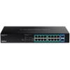 TRENDnet 18-Port Gigabit PoE+ Switch, 16 x 30W PoE+ Ports, 2 Gigabit SFP Slots, 240W PoE Budget, 36Gbps Switching Capacity, 1U 19 Rack Mountable,TPE-TG182 (Renewed) view 2