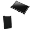 BoxWave Case Compatible with Emdoor EM-I10U - SlipSuit, Soft Slim Neoprene Pouch Protective Case Cover - Jet Black view 1