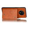 Elubugod Case for 1+ 7T Case Cover,with Card Slot Case for OnePlus 7T HD1901 HD1903 HD1900 HD1907 HD1905 Case Cover Brown view 2