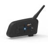 EJEAS V7 Motorcycle Helmet Bluetooth Intercom, Upgraded 2 Riders 1200M Helmet Bluetooth Headset Wireless Communication System with Noise Reduction/Auto-Answering/Waterproof/Quick Paring (1PC) view 1