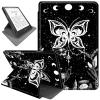 AIRWEE Kindle Paperwhite Case, 360 Rotating Stand, Lightweight, Auto Sleep/Wake Smart Cover for Kindle Paperwhite, Moon Butterfly view 1