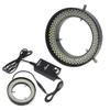 156LED Microscope Ring Light Stereo Microscope Top Illumination Supplementary Source Inner Diameter 81mm Microscope Illuminators Adjustable Lighting view 1