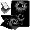 AIRWEE Kindle Paperwhite 6.8 Case, 360 Degree Rotating Stand Lightweight With Auto Sleep/Wake Smart Cover for Signature Paperwhite - Starry Sun Moon view 1