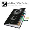 AIRWEE Kindle Paperwhite 6.8 Case, 360 Degree Rotating Stand Lightweight With Auto Sleep/Wake Smart Cover for Signature Paperwhite - Starry Sun Moon view 4