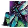BPQOJB for Kindle 2022 Case 11th Generation 6.0 inch 2022 Release with Adjustable Stand & Auto Wake/Sleep Smart Protect Cover Case - Dragonfly view 1