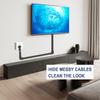 Cord Cover Raceway Kit - 157" Cable Concealer, Wire Hider for TV Wall Mounting and Wire Management, Black view 3