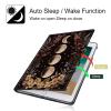 BPQOJB for Kindle 11th/12th Generation Case 6 inch 2022/2024 Release with Adjustable Stand & Auto Wake/Sleep Smart Protect Cover Case - Moon Flowers view 3