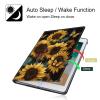 BPQOJB for Kindle 2022 Case 11th Generation 6.0 inch 2022 Release with Adjustable Stand & Auto Wake/Sleep Smart Protect Cover Case - Sunflowers Butterfly view 3