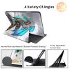 AIRWEE Kindle Paperwhite Case, 360 Rotating Stand, Lightweight, Auto Sleep/Wake Smart Cover for Kindle Paperwhite, Cool Blue Dragon view 3