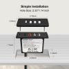 Recessed USB Hub C Mountable USB C Power Strip Outlets view 4