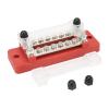 12 Terminal Power Distribution Block 150A Marine Busbar, Bus Bar Ground Power Distribution Terminal Block for Auto Marine Car Pickup Trailer RV Boat view 1