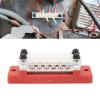 12 Terminal Power Distribution Block 150A Marine Busbar, Bus Bar Ground Power Distribution Terminal Block for Auto Marine Car Pickup Trailer RV Boat view 4