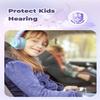 iClever HS19S Kids Headphones, 85dBA Safe Volume Limiter - Over Ear Stereo Headphones for Kids Boys Girls, Foldable 3.5mm Jack Wired Headphone for iPad/Tablet/School/Travel view 2