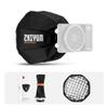 ZHIYUN Mini Octagonal Softbox ZY Mount [Official] Quick Folding Quick Set Up with Diffusers/Honeycomb Grid Compatible with X100 X60 Serise CX100 G60 CX50 Soft Light Video Recording Portraits Shooting view 1