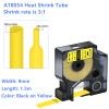 Cruxer 1 Pack Replacement for Rhino A18054 18054 3/8" 9mm Heat Shrink Tube Black on Yellow Industrial Wire Label Tape for Rhino 4200 Rhino 5000 Rhino 5200 Rhino 6000 Label Maker view 2