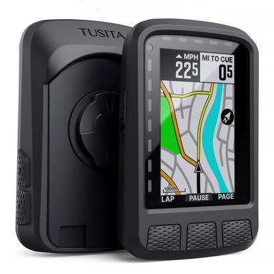 TUSITA Silicone Case Compatible with Wahoo ELEMNT ROAM V2 - (Not for Elemnt ROAM V1)