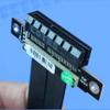 ADT-Link PCIE X4 Riser Cable PCIe 4.0/3.0 X4 to X4board to Board Male to Male Jumpers Extension Cable PCI Express 4X Riser Card Ribbon Extender (20cm, R22FF(Tx to Tx)) view 4