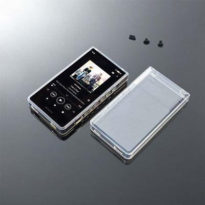 Soft Transparent Protective Shell Skin Case Cover for Sony Walkman NW-ZX700 NW-ZX706 NW-ZX707 with Dust Plug (Clear)