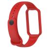 Watch Bands Compatible with Amazfit Band 7 Straps with Protector Case for Women Men, Silicone Replacement Bands Metal Buckle Adjustable Wristbands Bracelet Sport Strap for Amazfit Band 7 (Red) view 3