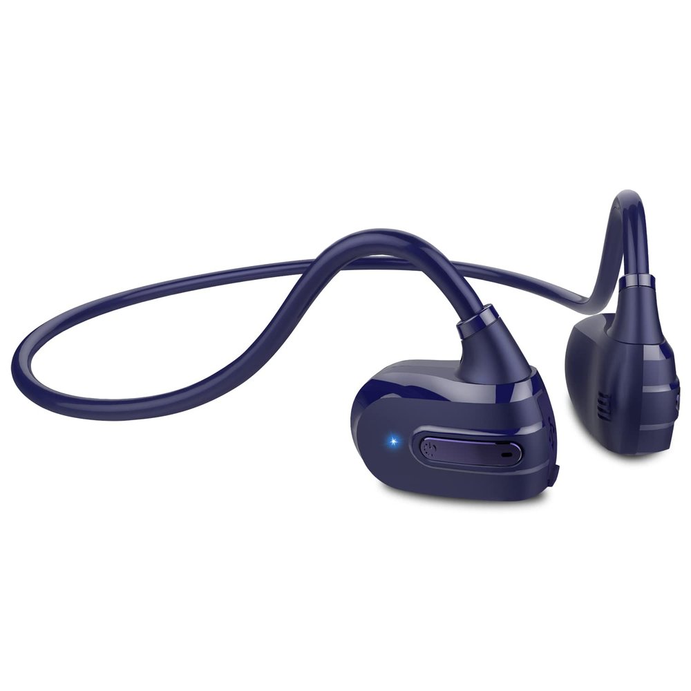 Golvery Open Ear Kids Headphones, Wireless Bluetooth 5.3 Headset for Phone/Kindle/Tablet, Safer Hearing Protection Children Earphones, Built-in Mic, Ultra-Light & Comfort Fit, 10H Playtime