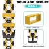 OVERSTEP Compatible with Fenix 5 Watch Band, 22mm QuickFit Quick Release Strap for Garmin Fenix 5 Plus/Fenix 6/Fenix 6 Pro/Fenix 7/Forerunner 935/Forerunner 945/Quatix 5 Smartwatch, Yellow view 4