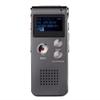 16G Voice Activated Mini Spy Digital Sound Audio Recorder Dictaphone MP3 Player Gift Portable MP3 Audio Recorder Dictaphone USB Charge (Grey) view 1