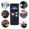 16G Voice Activated Mini Spy Digital Sound Audio Recorder Dictaphone MP3 Player Gift Portable MP3 Audio Recorder Dictaphone USB Charge (Black) view 2