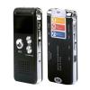 16G Voice Activated Mini Spy Digital Sound Audio Recorder Dictaphone MP3 Player Gift Portable MP3 Audio Recorder Dictaphone USB Charge (Black) view 4