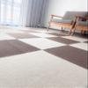 Self Adhesive Patchwork Carpet Nordic Modern pet wear-Resistant Living Room Bedroom Carpet Floor mat (Coffee, 30 * 30cmNine Tablets) view 1